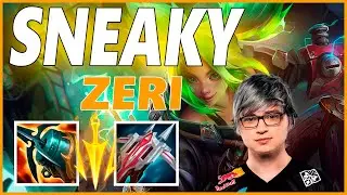 ⚡SNEAKY ZERI ADC GAMEPLAY⚡SEASON 12 LEAGUE OF LEGENDS