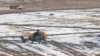 Helikopterle (AS-532 Cougar) Sıhhi Tahliye Harek&acirc;tı