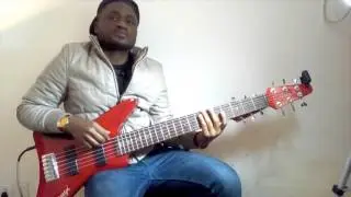 *******Double Sided, Double Neck, Cherry Guitar Demo Busuyi*********