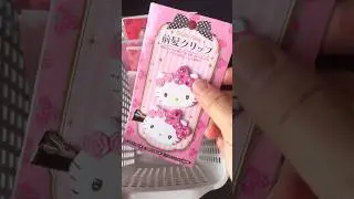 ASMR Sound | Unboxing Hello Kitty Hair Clip | Sanrio