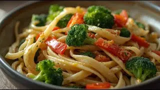 Delicious Healthy Pasta with Veggies Recipe