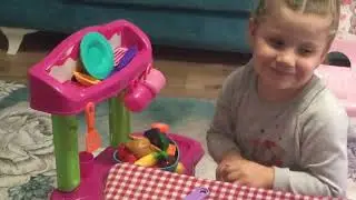 Eyl&uuml;l babyalive is preparing food and playing together #funvideo #funkidvideo #funnykidsvideo