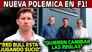 RED BULL QUIERE CAMBIAR LAS REGLAS PARA 2026!! JAMES VOWLES CULPA a RED BULL!! NOTICIAS F1 2026