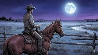 Cowboy in the Moonlight | Texas Cowboy Country Music Mix | Country Echo Tales #countrymusic