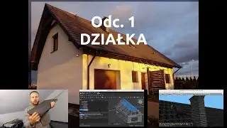 Odc. 1 - DZIAŁKA | Jak wymodelowałem swój dom w FreeCAD