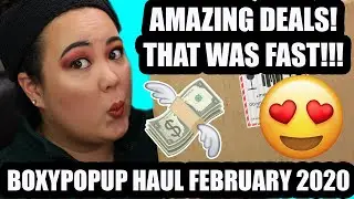 BOXYPOPUP HAUL FEBRUARY 2020 || ayyyeeeitsamanda