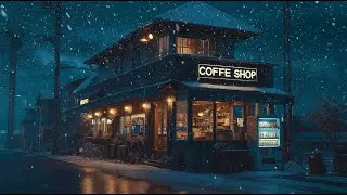 Cozy Snow Evening Lofi ❄️ Warm Background Beats to Stay Calm and Focus Longer Tonight