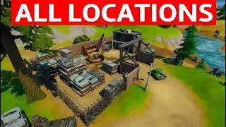 Dance at Compact Cars, Lockie's Lighthouse, and a Weather Station - Fortnite Forged in Slurp