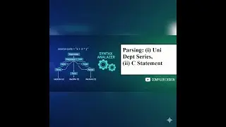 Syntax Analyzer || Parsing: 