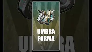 Umbra Forma - The rarest forma in Warframe #warframe #forma