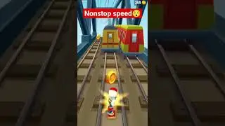 Subway surfer 🚇| Speed nonstop and collect🪙 #trending#short#viral #youtube#gaming#top #ajaysaroha40