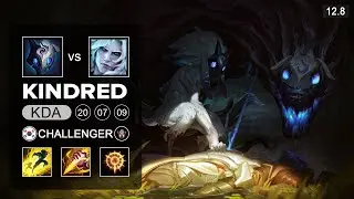 Tarzan Kindred vs Viego Jungle - KR Challenger - Patch 12.8 Season 12