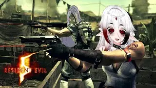 First Time Playing Resident Evil 5  w/ @KnifeEarsSiena Part 1
