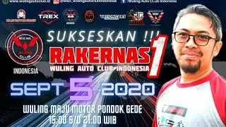 Rakernas 1 Wuling Auto Club Indonesia