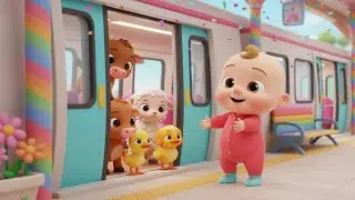 Train Choo Choo Crying Baby Animals &ndash; Nursery Rhyme, Toddler Learning, and Fun with Zuzu