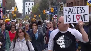Rally against hate held in Church-Wellesley village
