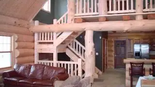 Custom Handcrafted Log Home Gallery, Legendary Logcrafters.wmv