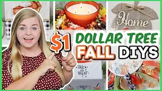 *NEW* Dollar Tree FALL DIYS you have to try for 2022!?! (NOT TACKY!) | Krafts by Katelyn