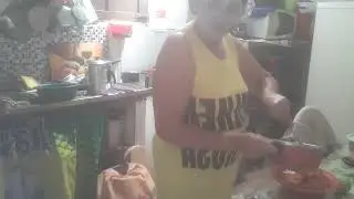 Chegou   ora   do   almoço. 