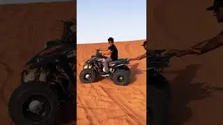 Bike riding | red sand Desert #shorts