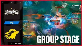 WINNER TO KNOCKOUT STAGE! ONIC Ph vs HomeBois - HIGHLIGHTS - MSC at EWC 25