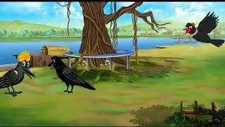 लालची कौवा | Maa Chidiya ki Kahani Kartun | Tuntuni chidiya wala Cartoon @JungleBuddiesOfficial