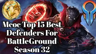 Mcoc Top 15 Best Defenders For Battleground Season 32 | Marvel contest of champions | IshvalanGaming