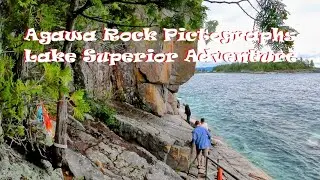 Lake Superior Provincial Park: Sacred Agawa Rock Pictographs