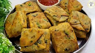 मेथी और आटे से बनाये इतना क्रिस्पी और चटपटा नाश्ता सब पूछेंगे कैसे बनाया Crispy nashta|Methi Nashta