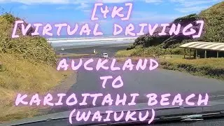 Auckland to Karioitahi Beach (Waiuku) Virtual Drive [4K]