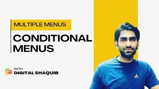 Conditional Menus in WordPress - Display Specific Menu for Pages, Users - Hindi