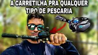 carretilha Shimano slx DC arremessa iscas leves?