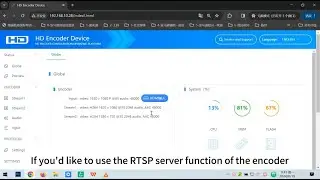 How to Set RTSP Server of ORIVISION Video Encoder | Encoder Model EH1201 | ORIVISION AMAZON