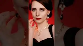 makeup transformation into Bond girl Eva Green #makeuptransformation #makeuptutorial #celeritylook