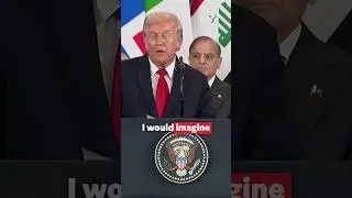 Trump pokes fun at France's Macron during Middle East peace summit