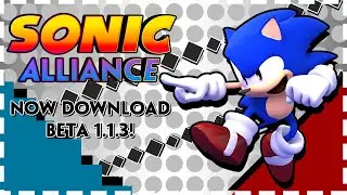 SONIC ALLIANCE TRAILER BETA V1.1.3 (Fan Game Open Sources) | Game Maker