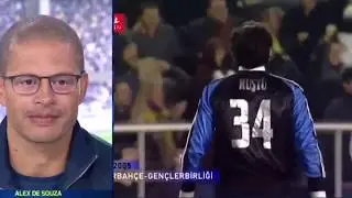 Alex de Souza'nın g&ouml;zlerinin dolduğu anlar..