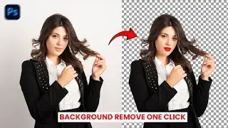 Background Remove One Click On Adobe Photoshop Using Masking Tools 2026
