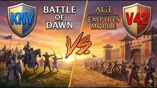 KNY vs V42 | Battle of Dawn | Age of Empires Mobile