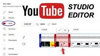How to Trim & Cut Videos With YouTube Studio Editor After Upload Video | Creator Growth