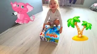 ЧЕЛЛЕНДЖ Плюющийся Слон Игрушка для Девочек Elefun Game Hasbro  /  Sofik Life