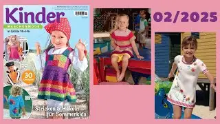 Kids Knitwear/Kinder Maschenmode 02/2025 l Knitting Magazine Flip Through