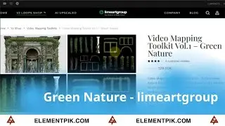Footage Mapping - Green Nature - Limeartgroup [ElementPik.com]