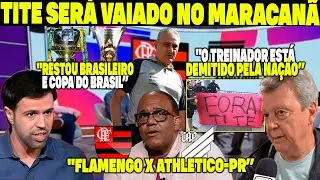 TITE SERÁ VAIADO NO MARACANÃ! Restou Brasileirão e Copa do Brasil PARA O FLAMENGO! ELE ESTÁ DEMITIDO