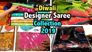 தீபாவளி டிசைனர் சேலை 2019 l Diwali Designer Saree Collections -2019 l Rs 500 to 2300