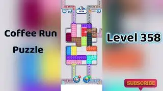 ☕ Coffee Run Puzzle Level 358 Walkthrough 🔍 | Coffee Run Level 358