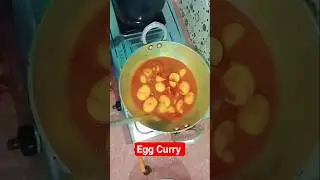 Egg Curry Recipe🥚🍅 #shorts#you tube shorts#trending song
