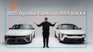 HEAD 2 HEAD - 2025 Kia K4 and the 2025 Hyundai Elantra
