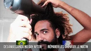 AJEITANDO BLACK DE MANH&Atilde; / R&Eacute;PARER L'AFRO LE MATIN &bull; Feels Black