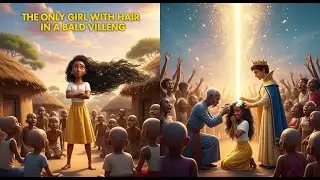The Only Girl With Hair In a Bald Village #africanfolktales  #storytime  #folklore  #tales